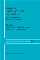 J Rapaport, J Rapaport, F. Orilia, Francesc Orilia, Francesco Orilia, W. J. Rapaport... - Thought, Language, and Ontology