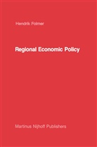 H Folmer, H. Folmer, Henk Folmer - Regional Economic Policy