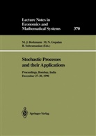 M. J. Beckmann, M.J. Beckmann, M. N. Gopalan, M.N. Gopalan, N Gopalan, M N Gopalan... - Stochastic Processes and their Applications