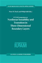 Peter W. Duck, Hall, Hall, Philip Hall, Pete W Duck, Peter W Duck - IUTAM Symposium on Nonlinear Instability and Transition in Three-Dimensional Boundary Layers