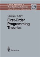 Tama Gergely, Tamas Gergely, Laszlo Ury - First-Order Programming Theories