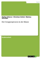 Stefa Scherer, Stefan Scherer, Christian Schick, Marku Schröder, Markus Schröder - Der Gruppenprozess in der Klasse