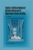 A T Fomenko, A. T. Fomenko, A.T. Fomenko, Anatolij T. Fomenko - Empirico-Statistical Analysis of Narrative Material and its Applications to Historical Dating