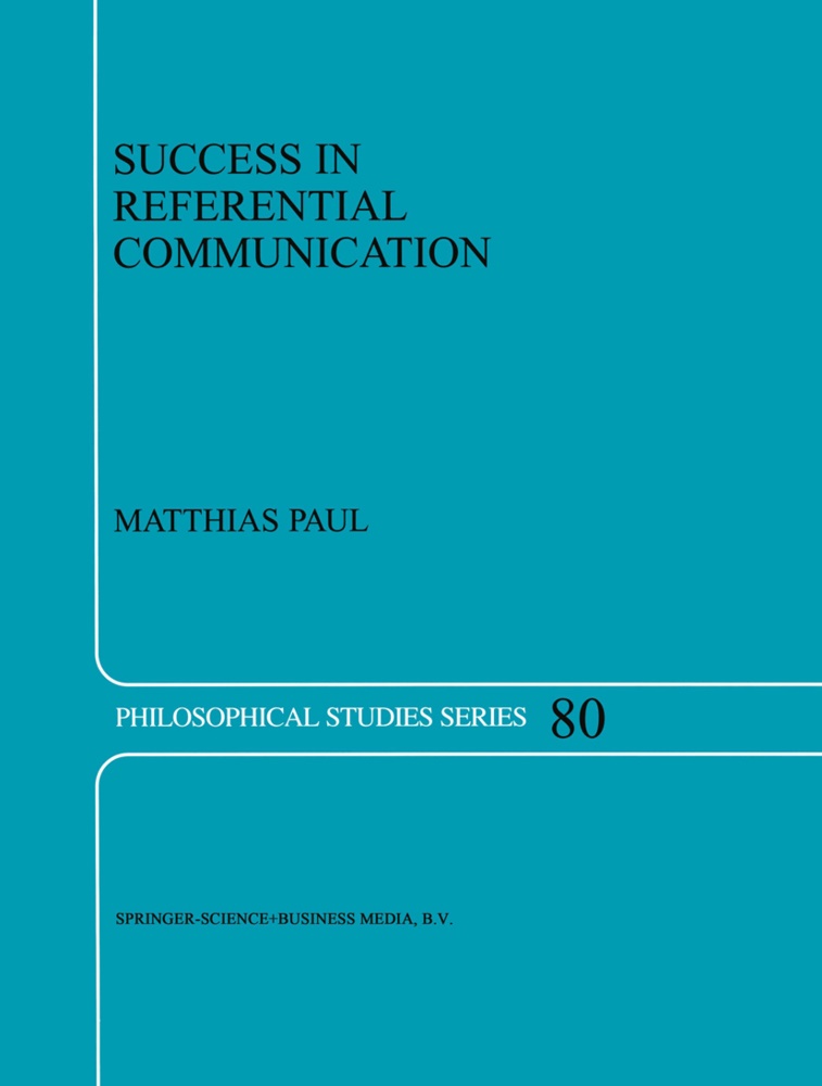 M Paul, M. Paul - Success in Referential Communication