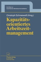 Christop Schneeweiss, Christoph Schneeweiß - Kapazitätsorientiertes Arbeitszeitmanagement