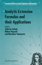 Hayashi, N Hayashi, N. Hayashi, S. Saitoh, M Yamamoto, M. Yamamoto - Analytic Extension Formulas and their Applications