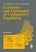 Charalambos Aliprantis, Charalambos D Aliprantis, Charalambos D. Aliprantis, Donald Brown, Donald J Brown, Donald J. Brown... - Existence and Optimality of Competitive Equilibria