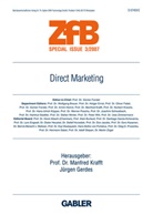 GERDES, Gerdes, Jürgen Gerdes, Manfre Krafft, Manfred Krafft - Zeitschrift für Betriebswirtschaft - Ergänzungsheft - Heft 2007/3: Direct Marketing