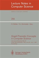 Herber Göttler, Herbert Göttler, SCHNEIDER, Schneider, Hans-Jürgen Schneider - Graph-Theoretic Concepts in Computer Science