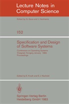 J Neuhold, J Neuhold, Elö Knuth, Elöd Knuth, E. J. Neuhold, E.J. Neuhold - Specification and Design of Software Systems