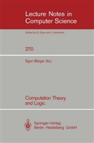 Ego Börger, Egon Börger - Computation Theory and Logic