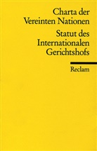 Hartmut Krüger - Charta der Vereinten Nationen. Statut des Internationalen Gerichtshofs