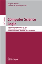 A Henzinger, A Henzinger, Jacque Duparc, Jacques Duparc, Thomas A. Henzinger - Computer Science Logic