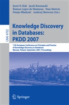 Joost N. Kok, Jacek Koronacki, Ramon Lopez De Mantaras, Ramon Lopez De Mantaras, Stan Matwin, Dunja Mladenic... - Knowledge Discovery in Databases: PKDD 2007