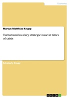 Marcus M. Keupp, Marcus Matthias Keupp - Turnaround as a key strategic issue in times of crisis