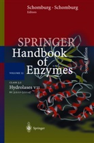 A Chang, A. Chang, Dietmar Schomburg, Id Schomburg, Ida Schomburg - Springer Handbook of Enzymes - 12: Class 3.2 Hydrolases VII. Pt.7