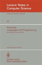 A Maurer, H A Maurer, H. A. Maurer - Automata, Languages, and Programming
