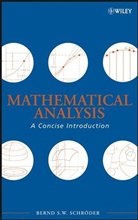 Bernd S. W. Schr&amp;ouml;der, SCHRODER, Bernd S. Schroder, Bernd S. W. Schroder, Bernd S. W. (Louisiana Tech University Schroder, Bernd S.w. Schroder... - Mathematical Analysis