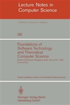 Joseph, M Joseph, M. Joseph, Shyamasundar, Shyamasundar, R. Shyamasundar - Foundations of Software Technology and Theoretical Computer Science