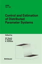 Wolfgang Desch, Fran Kappel, Franz Kappel, Karl Kunisch - Control and Estimation of Distributed Parameter Systems