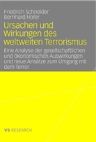 Bernhard Hofer, Friedric Schneider, Friedrich Schneider - Ursachen und Wirkungen des weltweiten Terrorismus