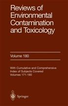 Georg Ware, George Ware, George W. Ware - Reviews of Environmental Contamination and Toxicology. Vol.180