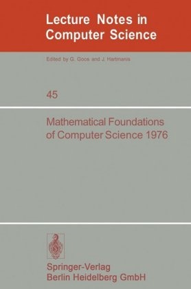 Mazurkiewicz, A Mazurkiewicz, A. Mazurkiewicz - Mathematical Foundations of Computer Science 1976 5th Symposium at Gdansk, September 6-10, 1976. Proceedings