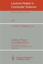 Gerar Cohen, Gerard Cohen, Godlewski, Godlewski, Philippe Godlewski - Coding Theory and Applications