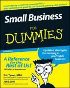 Jim Schell, Eric Tyson, Eric Schell Tyson - Small Business for Dummies 3rd Edition