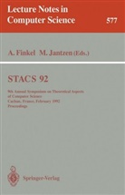 Alai Finkel, Alain Finkel, Jantzen, Jantzen, Matthias Jantzen - STACS 92