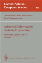 Sjaa Brinkkemper, Sjaak Brinkkemper, Tony Wasserman, Gerard Wijers - Advanced Information Systems Engineering