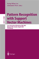 Seong-Wha Lee, Seong-Whan Lee, Verri, Verri, Alessandro Verri - Pattern Recognition with Support Vector Machines