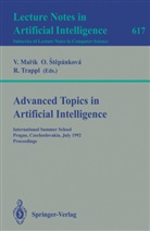 Vladimir Marik, Olg Stepankova, Olga Stepankova, Robert Trappl - Advanced Topics in Artificial Intelligence