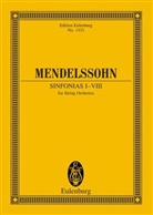 Felix Mendelssohn Bartholdy, Felix Mendelssohn-Bartholdy, Boris von Haken - Streichersinfonien I-VIII