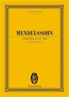 Felix Mendelssohn Bartholdy, Felix Mendelssohn-Bartholdy, Boris von Haken - Streichersinfonien IX-XII