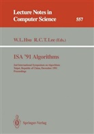C T Lee, C T Lee, Wen L. Hsu, Wen-Lia Hsu, Wen-Lian Hsu, R. C. Lee... - ISA '91 Algorithms
