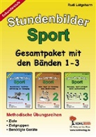Rudi Lütgeharm - Stundenbilder Sport, Sekundarstufe - 1-3: Gesamtpaket, 3 Bde.