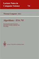 Thoma Lengauer, Thomas Lengauer - Algorithms - ESA '93