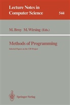 Manfre Broy, Manfred Broy, Wirsing, Wirsing, Martin Wirsing - Methods of Programming