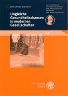 Johannes Siegrist - Ungleiche Gesundheitschancen in modernen Gesellschaften