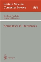 Libkin, Libkin, Leonid Libkin, Bernhar Thalheim, Bernhard Thalheim - Semantics in Databases