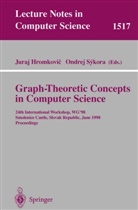 Juraj Hromkovi¿, Jura Hromkovic, Juraj Hromkovic, Sykora, Sykora, Ondrej Sykora - Graph-Theoretic Concepts in Computer Science