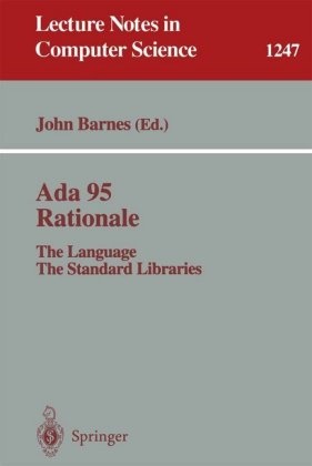Joh Barnes, John Barnes - Ada 95 Rationale The Language, The Standard Libraries