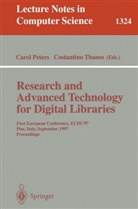 Carol Peters, Costantin Thanos, Costantino Thanos - Research and Advanced Technology for Digital Libraries