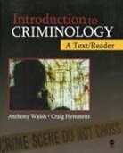 Craig Hemmens, Anthony Walsh, Anthony Hemmens Walsh, Professor Anthony Walsh, Professor Anthony Hemmens Walsh - Introduction to Criminology