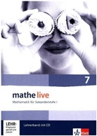 mathe live, Neubearbeitung: 7. Schuljahr, Lehrerband mit CD-ROM