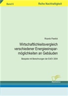 Ricardo Pawlik, Pawlik Ricardo - Wirtschaftlichkeitsvergleich verschiedener Energieeinsparmöglichkeiten an Gebäuden