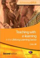 Chris Hill, Chris Hill - Teaching With E-Learning in the Lifelong Learning Sector