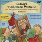 Ludwig van Beethoven, Bill Mockridge - Ludwigs wundersame Weltreise, 1 Audio-CD (Hörbuch)