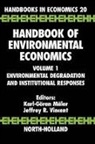 K. G. Maler, Karl-Goran (The Beijer Institute Maler, Karl-Goran Vincent Maler, MALER KARL GORAN VINCENT JEFFREY, Karl-Goran Maler, Karl-Goran (The Beijer Institute Maler... - Handbook of Environmental Economics